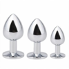 Akstore Light Green Jewelry Design Stainless Steel Butt Plug Set sizes