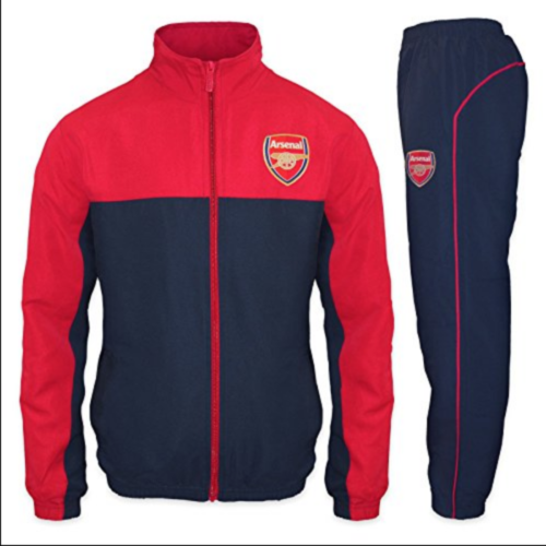 Arsenal FC Official Soccer Jacket and Pants Tracksuit Set