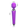 CNHIDEE Handheld Mini Wand Massager dimensions