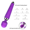 CNHIDEE Handheld Mini Wand Massager vibration patterns