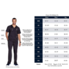 Cherokee Uniforms Authentic Workwear Unisex Scrub Set sizes