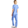 Dagacci Medical Uniform Unisex Scrubs Set back