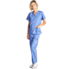 Dagacci Medical Uniform Unisex Scrubs Set front