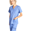 Dagacci Medical Uniform Unisex Scrubs Setfront closeup