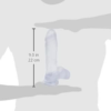Doc Johnson Crystal Jellies 8 Inch Dildo dimensions