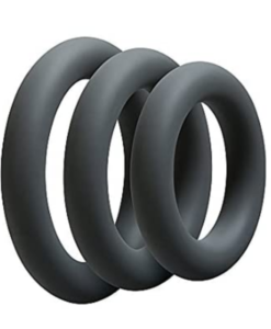 Doc Johnson OptiMALE Thick 3 C-Ring Set