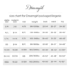 Dreamgirl Teacher's Pet Schoolgirl Costume size chart