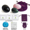 Drilled Gemstone Yoni Eggs by Polar Jade contents