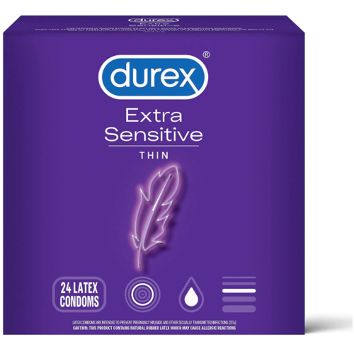 Durex Extra Sensitive Natural Latex Condoms