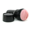 Fleshlight Original Pink Lady Male Masturbator with lid off