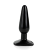 Healthy Vibes Medium Smooth Black Butt Plug