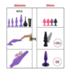 Hisionlee 4pcs Anal Plug Set Purple vs others