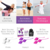 IntiFit Premium Kegel Exercise Kit benefis