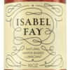 Isabel Fay Water Based Personal Lubricant label