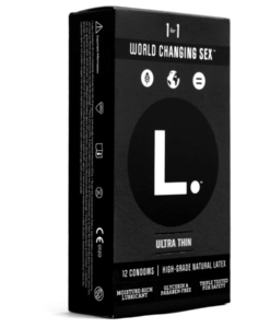 L. Ultra Thin Vegan-Friendly Lubricated Latex Condoms