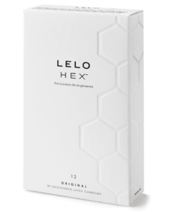 LELO HEX Original Luxury Condoms 12 Pack