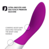 LELO Mona Wave Deep Rose G-Spot Massage Vibrator ultra-smooth
