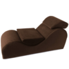 Liberator Esse Sensual Lounge Chair Espresso Velvish
