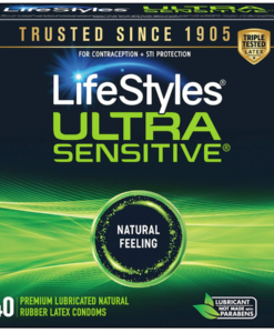 LifeStyles Ultra Sensitive Condoms 40 Ct
