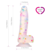 Louviva Clear Confetti Dildo weight