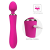Louviva Double Ended Wand Vibrator USB charge