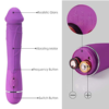 Louviva Realistic Dildo Vibrator parts