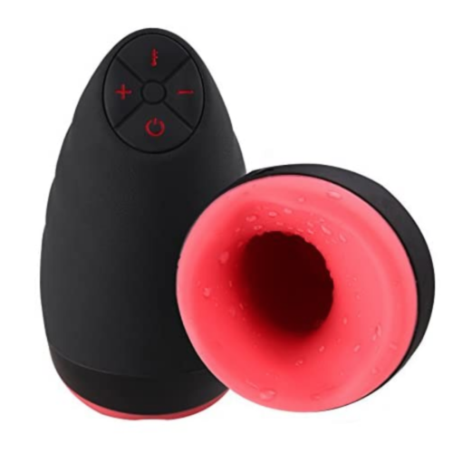 Male Masturbation Cup - Vibrating Oral Masturbator