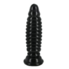 Master Series Obsession 11 Ribbed Butt Plug standing