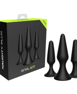 Naughty Plug Anal Trainer Kit with box