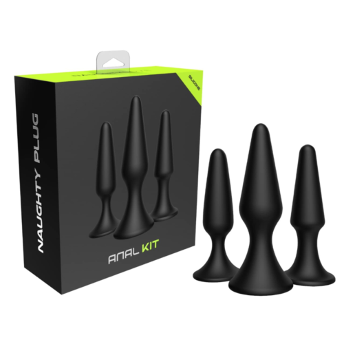 Naughty Plug Anal Trainer Kit with box