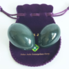 Polar Jade Nephrite Jade Eggs 2 Pcs Set