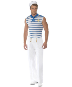 Smiffy's Men's Male Sailor Costume