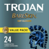 Trojan Bareskin Lubricated Latex Condoms