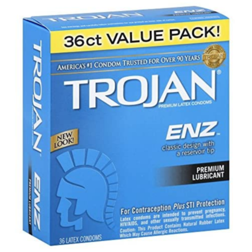 Trojan ENZ Lubricated Condoms