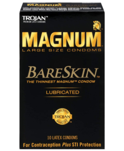 Trojan Magnum Bareskin Lubricated Condoms