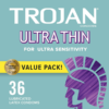 Trojan Ultra Thin Latex Condoms