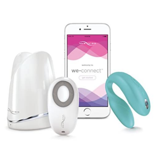 We-Vibe Sync Adjustable Couples Vibrator Aqua