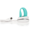 We-Vibe Sync Adjustable Couples Vibrator Aqua charger