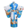 Yukata Japanese Traditional Satin Kimono Robe