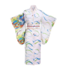 Yukata Japanese Traditional Satin Kimono Robe