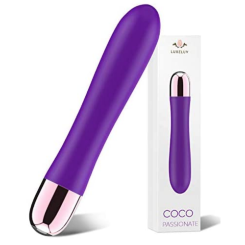 LUXELUV Ultra Soft Bendable Rechargeable Dildo Vibrator